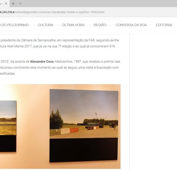 Rua Direita: Gouveia – «Conversas Inacabadas» – Manta e Aquilino