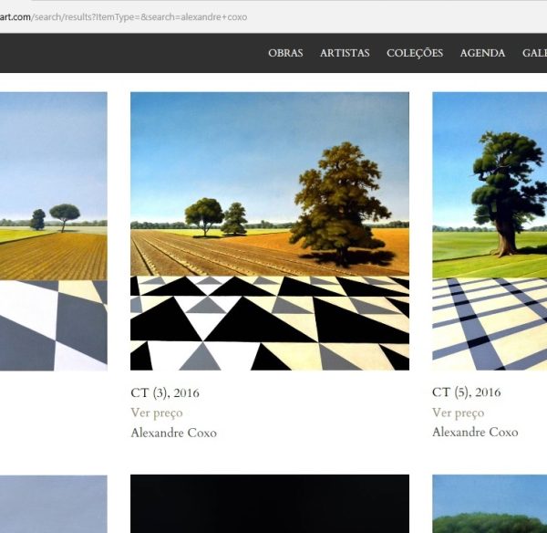 Zet Gallery: Obras de Alexandre Coxo