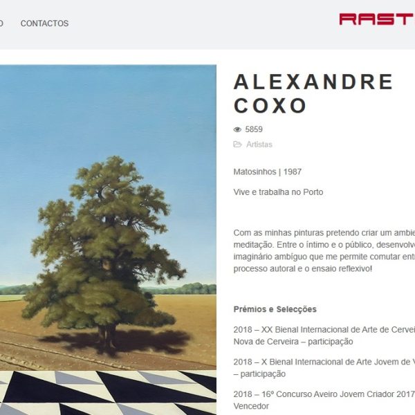 Galeria O Rastro: Portfólio de Alexandre Coxo