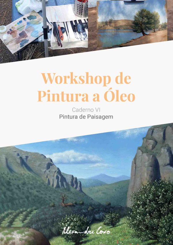 capa Workshop de Pintura a Óleo - Caderno VI -Pintura de Paisagem